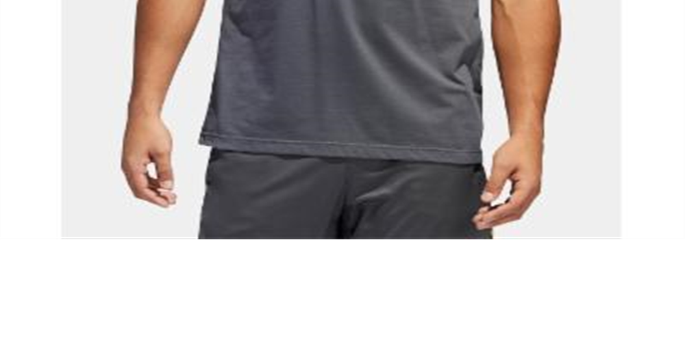 Adidas Men's ClimaLite Graphic T-Shirt Gray Size XXL