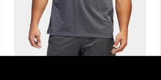 Adidas Men's ClimaLite Graphic T-Shirt Gray Size XXL