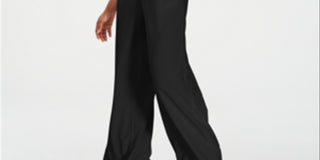 Calvin Klein Women's Sleeveless Belted Jumpsuit Black Size 4