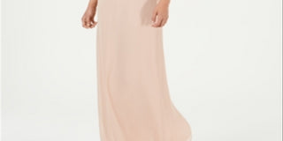 J Kara Women's Beaded Capelet Gown Pink Size 6