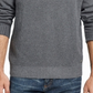 Weatherproof Vintage Men's Sweater 1/2 Zip Textured Knit Pullover Gray Size 2XL