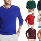 Tommy Hilfiger Men's Crewneck Pullover Sweater Blue Size Medium M