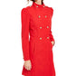 INC International Concepts Women's Double Breasted Coat Red Size X-Large