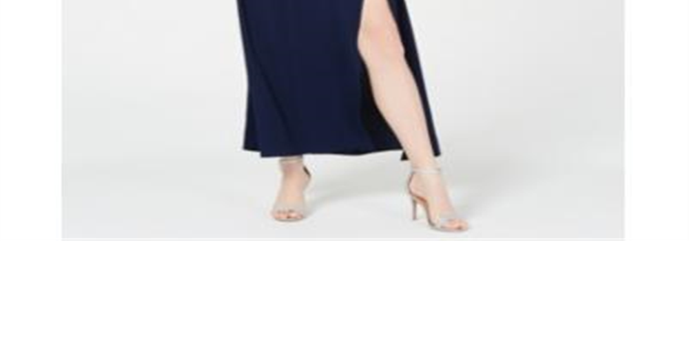 Teeze Me Women's Sleeveless Daytime Maxi Dress Blue Size 11