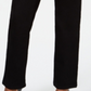 INC International Concepts Women's Tummy Control with Curvy Fit Straight Leg Jeans Black Size 0
