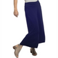 Yala Jaden Wide Leg Guacho Style Viscose from Bamboo Cropped Pant Blue Size Medium