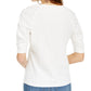 INC International Concepts Women's Puff Sleeve Top White Size X-Small