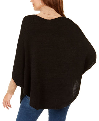 Charter Club Women's Tulle Tree Top Black  One Size