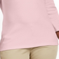 Karen Scott Women's Grommet Neck Cotton Top Pink Size Large