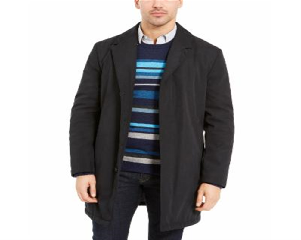 Ralph Lauren Men's Heat Thermal Rainwear Variety Coat Black Size 40
