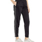 Champion Women's Striped Track Pants Black Size X-Small