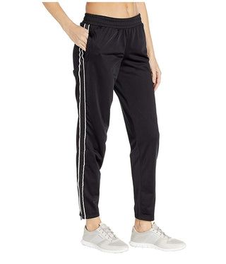 Champion Women's Striped Track Pants Black Size X-Small