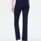 Anne Klein Women's Flare Leg Stretch Twill Pants Blue Size 14