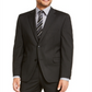 Alfani Men's Slim Fit Performance Stretch Stripe Suit Separate Jacket Black Size 52