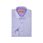 Tallia Men's Striped Collared Classic Fit Dress Shirt Purple Size 34-35