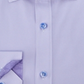 Tallia Men's Striped Collared Classic Fit Dress Shirt Purple Size 34-35