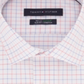 Tommy Hilfiger Men's  Check Collared Slim Fit Stretch Dress Shirt Red Size 15.5X32-33