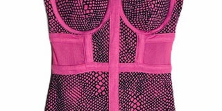 Material Girl Women's Juniors Illusion Bodycon Dress Pink Size Medium