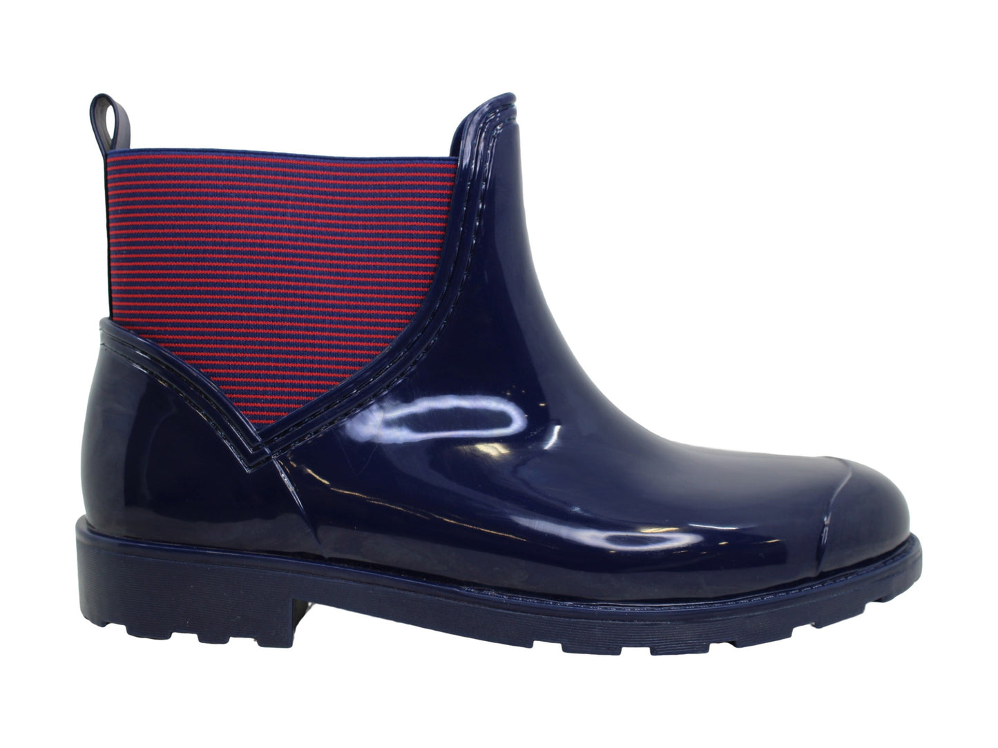Charter Club Womens Lavanna Closed Toe Ankle Cold Weather, Navy Shine, Size 9