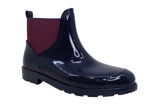 Charter Club Womens Lavanna Closed Toe Ankle Cold Weather, Navy Shine, Size 9