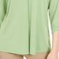 Alfani Women's Pintuck Tie Sleeves Top Green Size XS