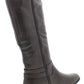 Style & Co Women's Kindell Faux Leather Riding Boots Gray Size 6 M