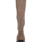 Style & Co Women's Zipper Accent Wynterr Round Toe Wedge Zip up Dress Boots Brown Size 8 M