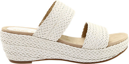 Anne Klein Women's Zala Slide White Size 6 M