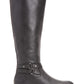 Style & Co. Womens kindellp Fabric Closed Toe Knee High Fashion, Grey, Size 7