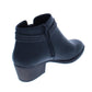 Style & Co. Women's Fellicity Faux Leather Ankle Booties Black Size 9.5M