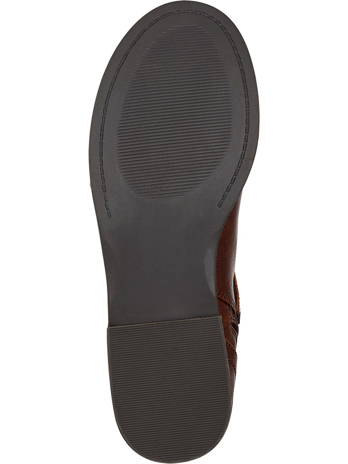 G by Guess Womens Haydin Leather Closed Toe Over Knee, Dark Brown, Size 7.5