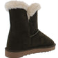 Style & Co. Women's Tiny 2 Suede Faux Fur Lined Winter Boots Green Size 10 M