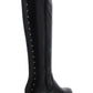 Bar III Women's Vayla Faux Leather Tall Riding Boots Black Size 5 M