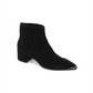 Kenneth Cole New York Women's Roanne Leather Ankle Boots Black Size 9 M