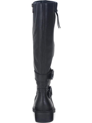 American Rag Womens Collins Double Zipper Tall Riding Boots Black Size 8 M
