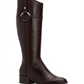 Alfani Womens Bexleyy Leather Knee-Hgh Riding Boots Brown 5.5 Medium