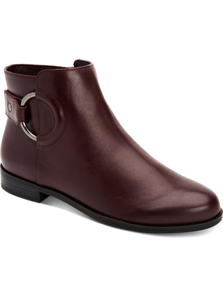 Alfani Women's Shoes Avvia Closed Toe Ankle Fashion Boots, Malbec Burg, Size 8.5