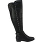 Rialto Women's Ferrell Riding Boot Black Size 6 M