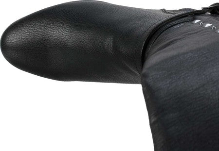 Rialto Women's Ferrell Riding Boot Black Size 6 M