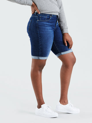 Levi's Women's Denim Bermuda Shorts Blue Size 32