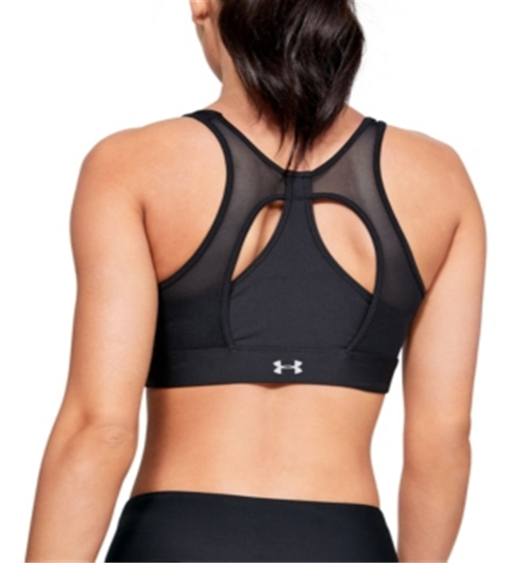 Under Armour Women's  Sports Bralette Bra Black Size Large