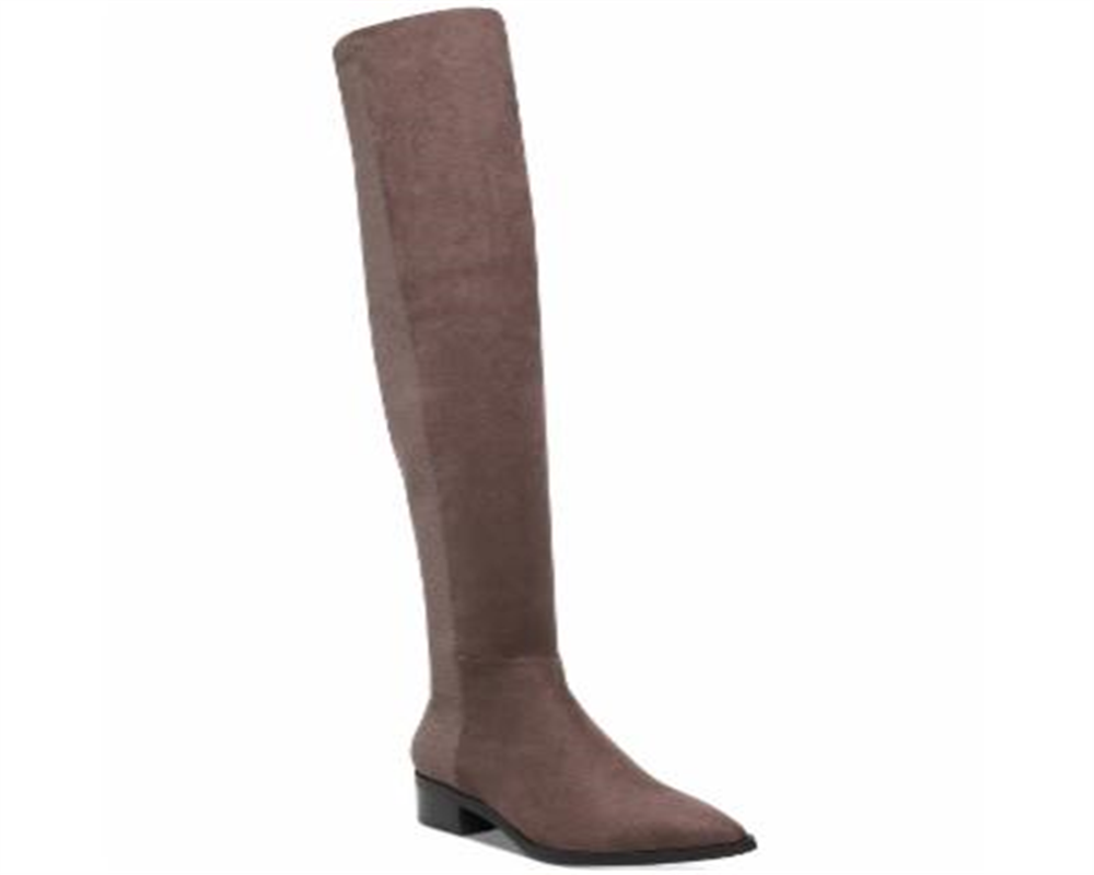 Steve Madden Women S Shoes Jolly Closed Toe Knee High Fashion Grey Size 7.5