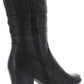 Baretraps Womens Lovelace Round Toe Mid-Calf Boots Black 5 Medium