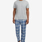 Nautica Men's Woven Pajama Set Blue Size Medium
