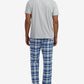 Nautica Men's Woven Pajama Set Blue Size Medium