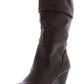 Esprit Womens Oliana Closed Toe Mid-Calf Fashion Boots, Dark Brown, Size 8.5