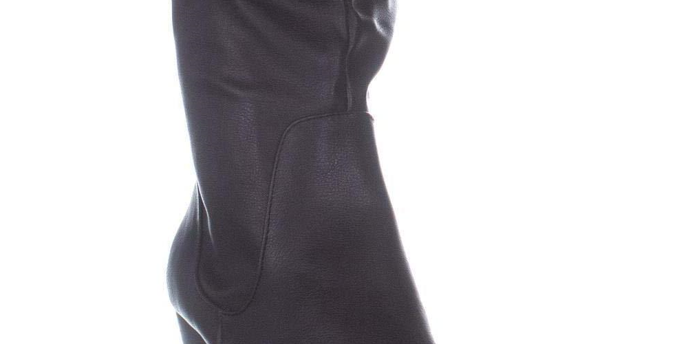 Esprit Womens Oliana Closed Toe Mid-Calf Fashion Boots, Dark Brown, Size 8.5