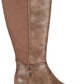 Baretraps Womens Madelyn Wide Calf Knee-High Boots Brown 10 Medium