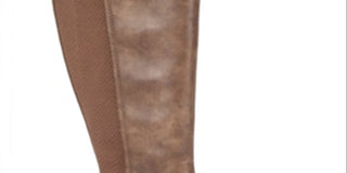 Baretraps Womens Madelyn Wide Calf Knee-High Boots Brown 10 Medium