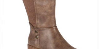 Baretraps Womens Madelyn Wide Calf Knee-High Boots Brown 10 Medium